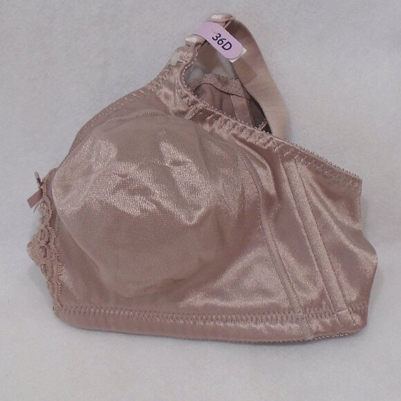 Bali 36D Blush 3820 Double Support Cool Comfort Wirefree Wireless Bra NEW - Picture 5 of 6